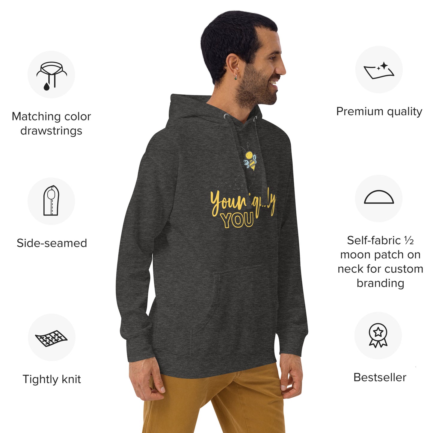 Bee Uniquely You sweatshirt hoodie