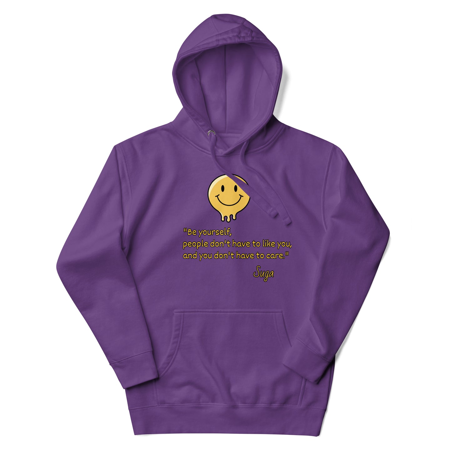 Be Yourself Suga Quote - sweatshirt hoodie