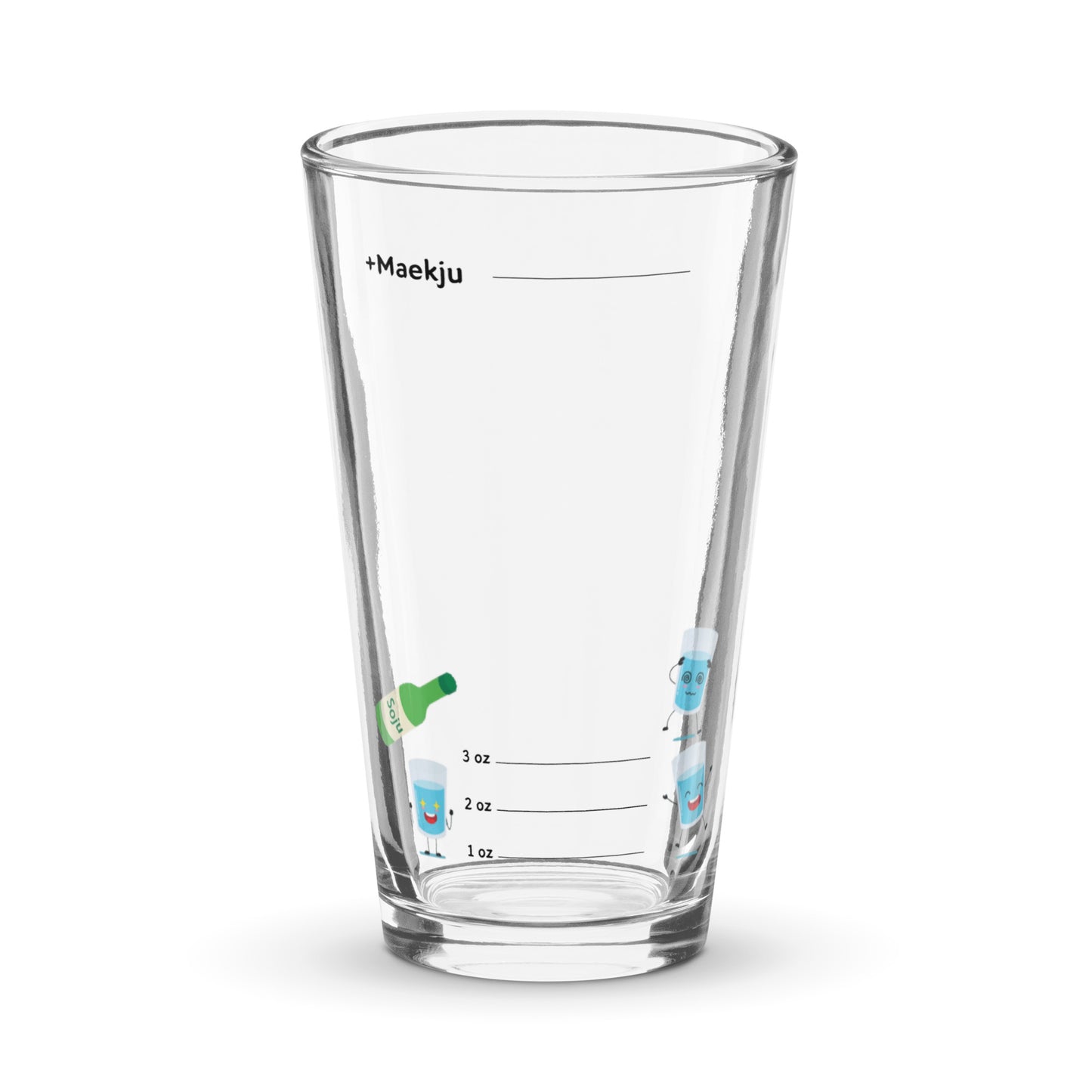 Somaek Blue Glass Characters Somaek Glass