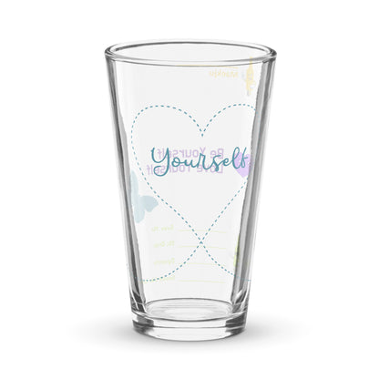 Love Yourself in Beautiful Blue  Somaek Glass