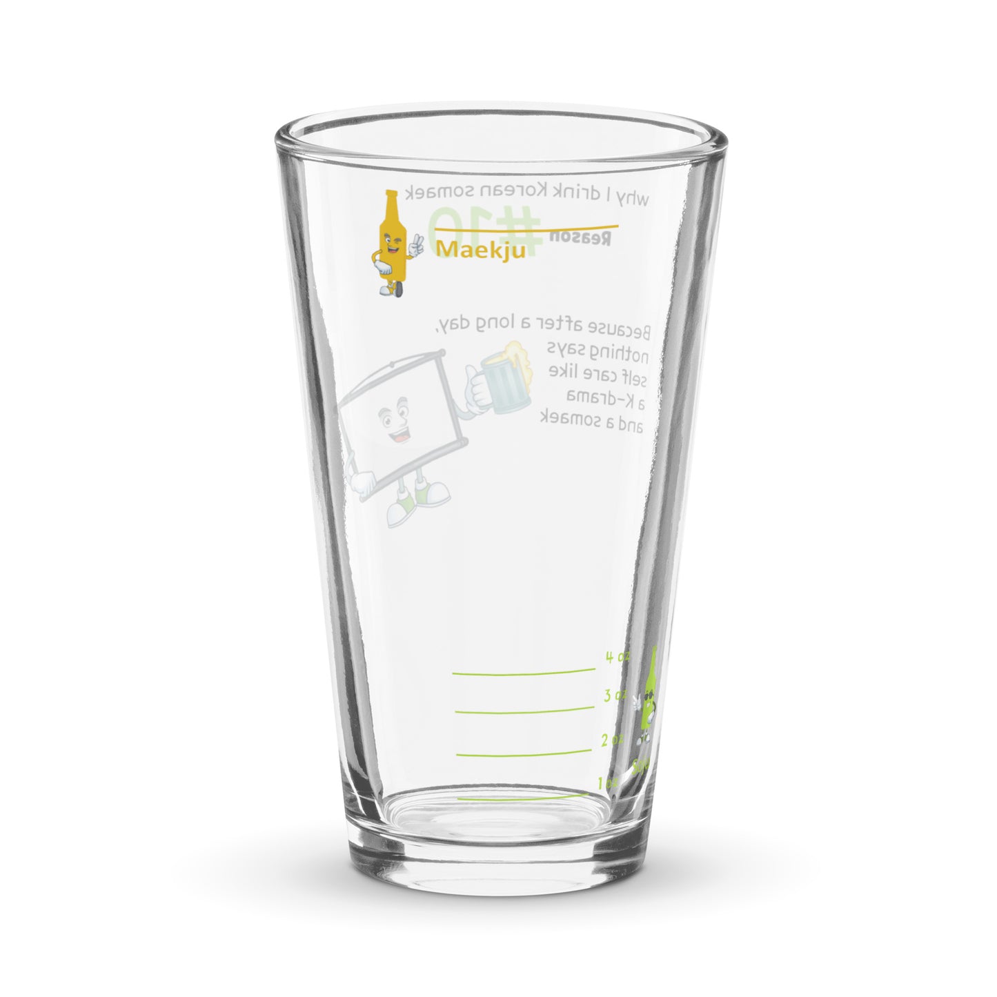 Reason to Drink Somaek #10- Somaek Glass