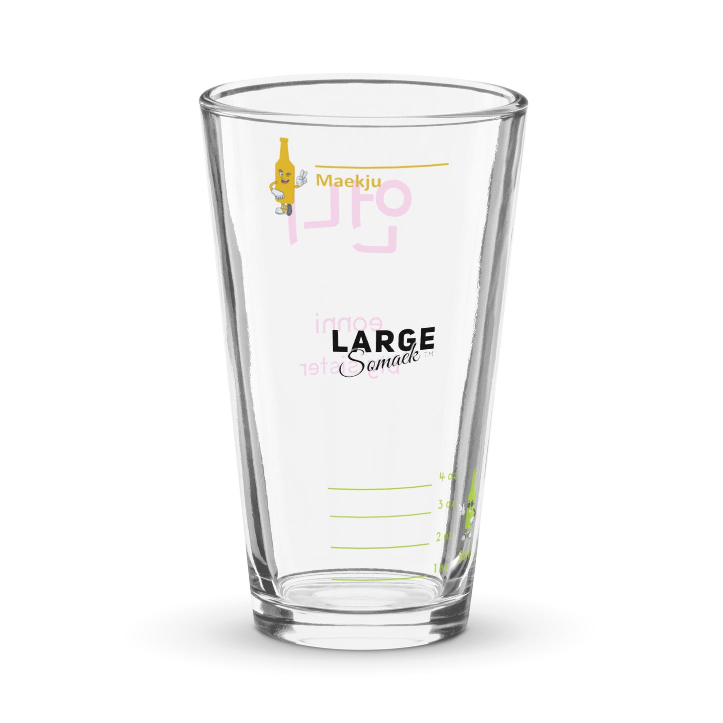 Eonni Big Sister - Pink somaek glass