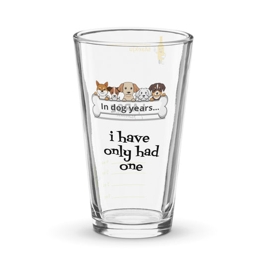 In Dog Years... I have only had one somaek glass