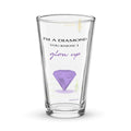 BTS Inspired Ima Diamond - You Know I Glow Up Somaek Glass - Army Purple