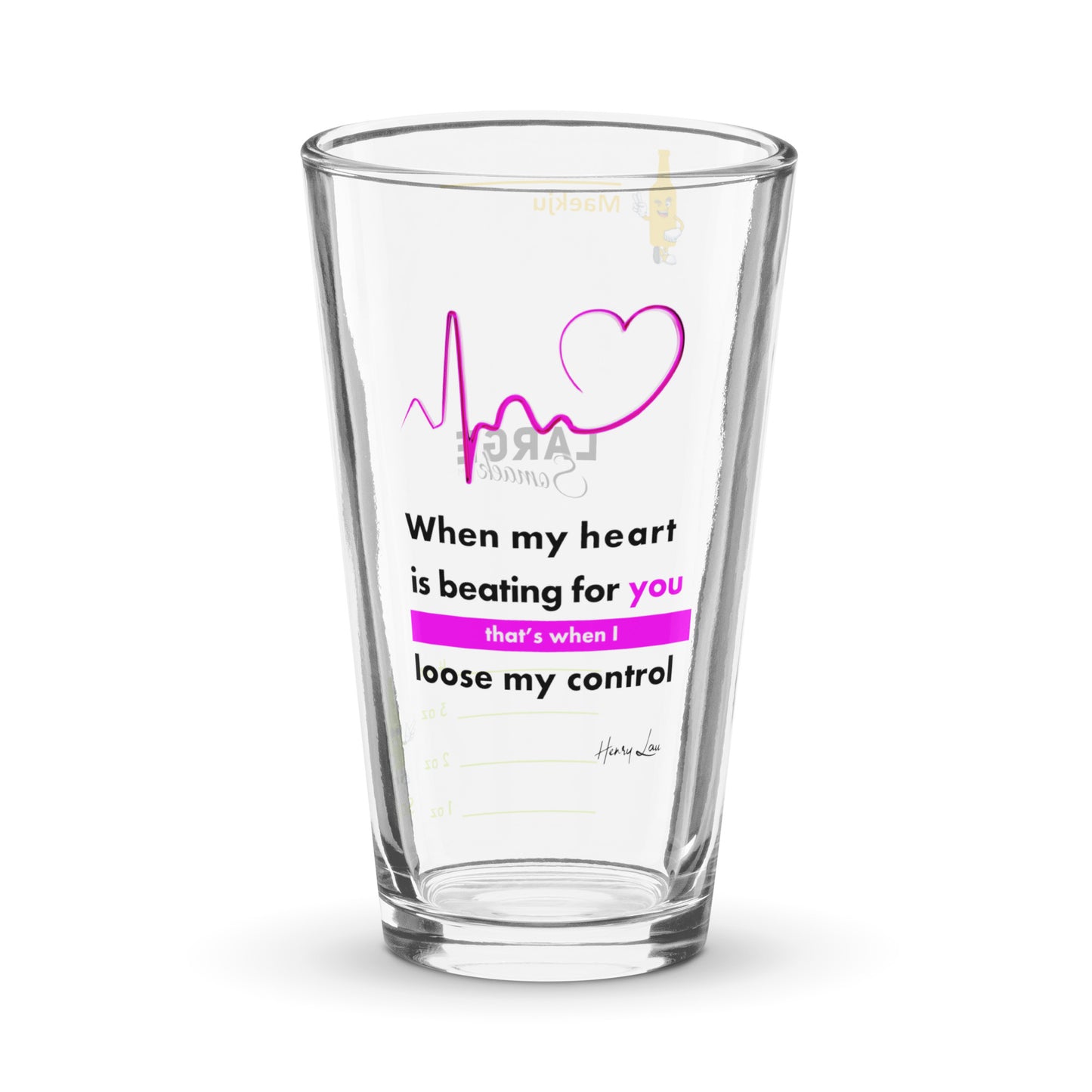 For You  Lyrics in Pink Blue accents  somaek glass