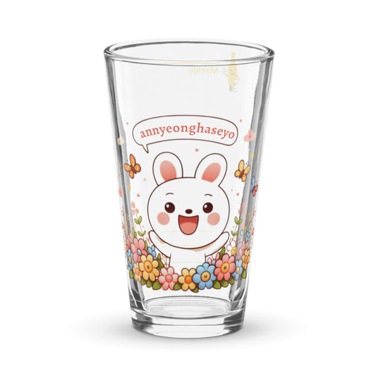 Annyeonghaseyo - hello bunny somaek glass