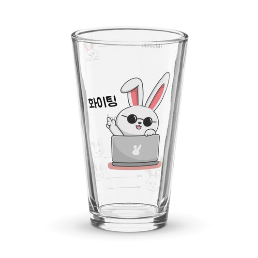 Working Bunny Hwaiting - Good Luck  somaek glass