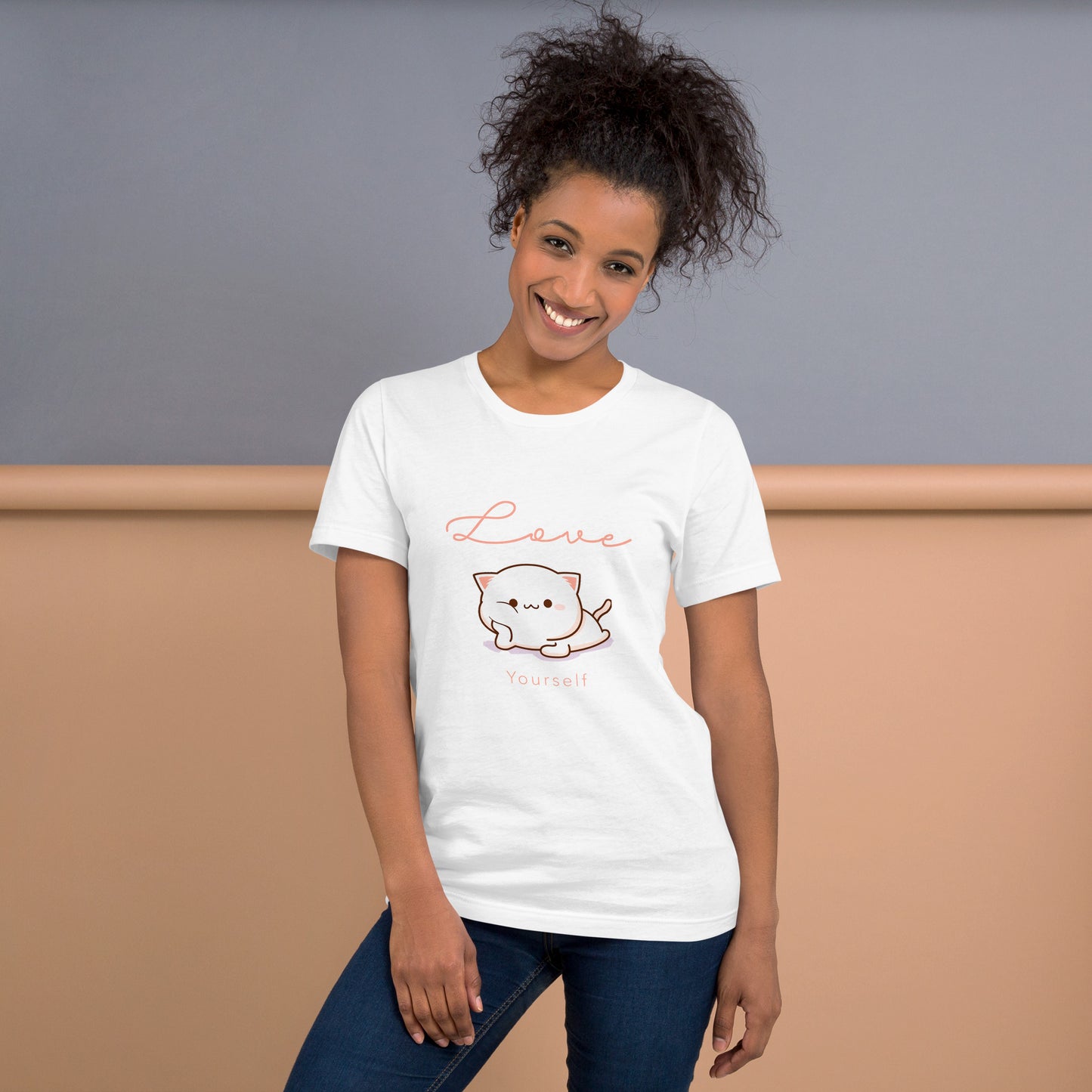 Love Yourself Kitty T-Shirt  (small to 4XL)